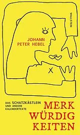 Fester Einband Merkwürdigkeiten von Johann Peter Hebel