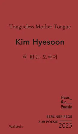 E-Book (pdf) Tongueless Mother Tongue von Kim Hyesoon