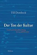 E-Book (pdf) Der Ton der Kultur von Till Dembeck