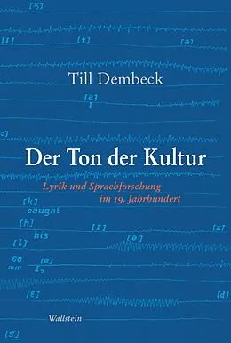 E-Book (pdf) Der Ton der Kultur von Till Dembeck