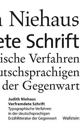 E-Book (pdf) Verfremdete Schrift von Judith Niehaus