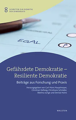 E-Book (pdf) Gefährdete Demokratie - Resiliente Demokratie von 