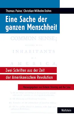 E-Book (pdf) Eine Sache der ganzen Menschheit von Christian Wilhelm Dohm, Thomas Paine