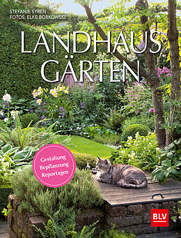 Kartonierter Einband Landhaus-Gärten von Elke Borkowski, Stefanie Syren