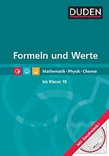 Fester Einband Formeln und Werte - Sekundarstufe I von Lutz Engelmann, Lothar Meyer, Günter Liesenberg