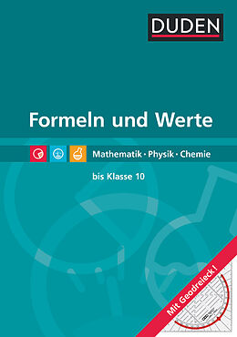 Fester Einband Formeln und Werte - Sekundarstufe I von Lutz Engelmann, Lothar Meyer, Günter Liesenberg