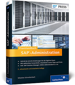 Fester Einband Praxishandbuch SAP-Administration von Sebastian Schreckenbach