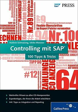 E-Book (epub) Controlling mit SAP  100 Tipps u. Tricks von Kathrin Schmalzing, Ulrike Messner