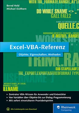 E-Book (epub) Excel-VBA-Referenz von Bernd Held, Michael Eichhorn