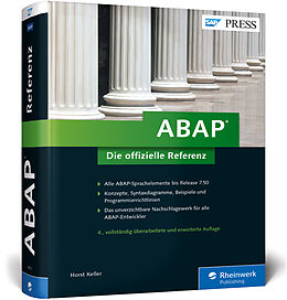 Fester Einband ABAP  Die offizielle Referenz von Horst Keller