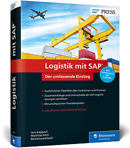 Fester Einband Logistik mit SAP von Jens Kappauf, Matthias Koch, Bernd Lauterbach