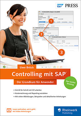 E-Book (epub) Controlling mit SAP: Der Grundkurs für Anwender von Uwe Brück