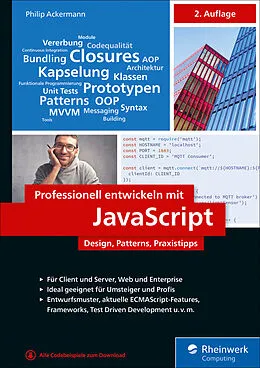 E-Book (epub) Professionell entwickeln mit JavaScript von Philip Ackermann