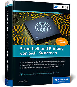 Fester Einband Sicherheit und Prüfung von SAP-Systemen von Thomas Tiede
