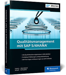 Fester Einband Qualitätsmanagement mit SAP S/4HANA von Yvonne Lorenz, Birgit Kleinebekel, Uwe Schedl
