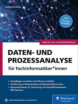 E-Book (epub) Daten- und Prozessanalyse für Fachinformatiker*innen von Sascha Kersken