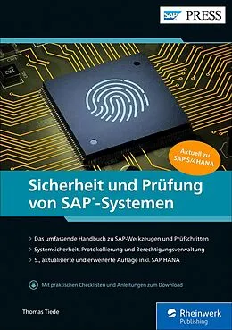 E-Book (epub) Sicherheit und Prüfung von SAP-Systemen von Thomas Tiede