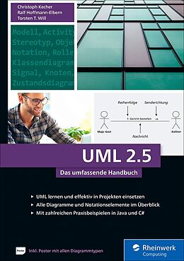 E-Book (epub) UML 2.5 von Christoph Kecher, Ralf Hoffmann-Elbern, Torsten T. Will