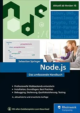 E-Book (epub) Node.js von Sebastian Springer