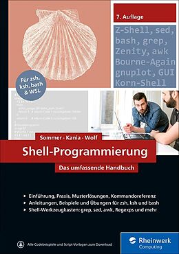 E-Book (epub) Shell-Programmierung von Frank Sommer, Stefan Kania, Jürgen Wolf