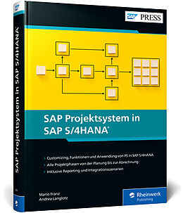 Fester Einband SAP Projektsystem in SAP S/4HANA von Mario Franz, Andrea Langlotz
