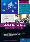E-Book (epub) Fullstack-Entwicklung von Philip Ackermann