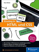 E-Book (epub) Einstieg in HTML und CSS von Peter Müller