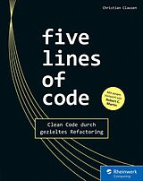 E-Book (epub) Five Lines of Code von Christian Clausen