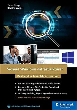 E-Book (epub) Sichere Windows-Infrastrukturen von Peter Kloep, Karsten Weigel