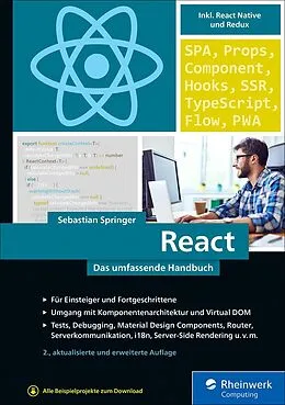 E-Book (epub) React von Sebastian Springer