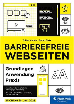 E-Book (epub) Barrierefreie Webseiten von Tobias Aubele, Detlef Girke