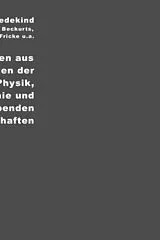 Kartonierter Einband (Kt) Abhandlungen aus den Gebieten der Mathematik, Physik, Chemie und beschreibenden Naturwissenschaften von Heinrich Beckurts, Guido Bodländer, Robert Fricke