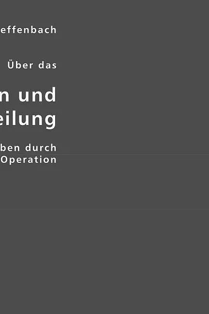 Über das Schielen und die Heilung desselben durch die Operation