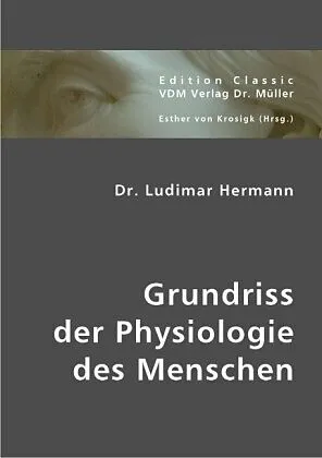 Grundriss der Physiologie des Menschen