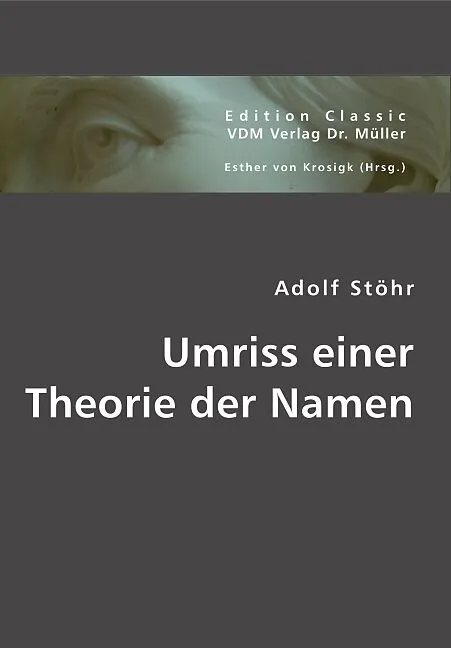 Umriss einer Theorie der Namen