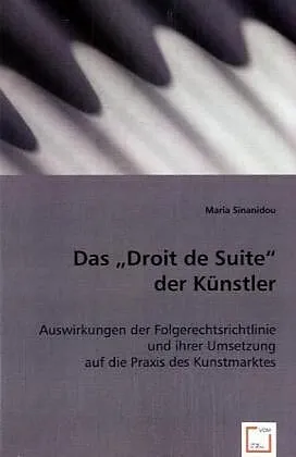 Das "Droit de Suite" der Künstler