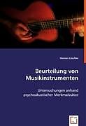 Kartonierter Einband Beurteilung von Musikinstrumenten von Hannes Löschke