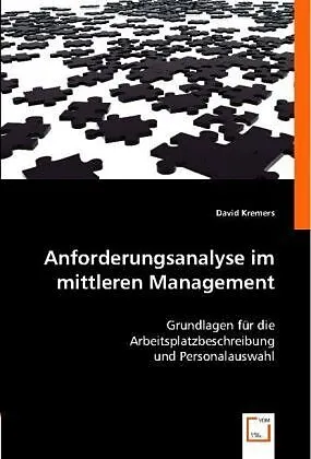 Anforderungsanalyse im mittleren Management