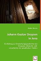 Kartonierter Einband Johann Gustav Droysen in Jena von Stephan Paetrow