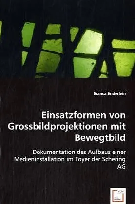 Einsatzformen von Grossbildprojektionen mit Bewegtbild