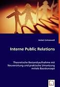 Kartonierter Einband Interne Public Relations von Herbert Schneeweiss