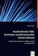 Ausländische F&E-Einheiten multinationaler Unternehmen
