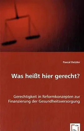 Was heisst hier gerecht?