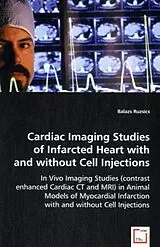 Kartonierter Einband (Kt) Cardiac Imaging Studies of Infarcted Heart with and without Cell Injections von Balazs Ruzsics