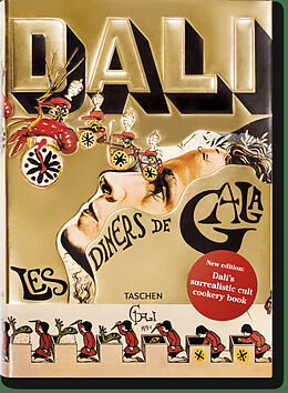 Livre Relié Dalí. Les dîners de Gala de 