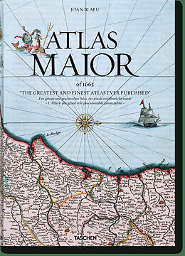 Broché Atlas maior of 1665 : l'atlas le plus grand et le plus admirable jamais publié. Atlas maior of 1665 : the greatest an... de Joan; Van der Krogt, Peter Blaeu
