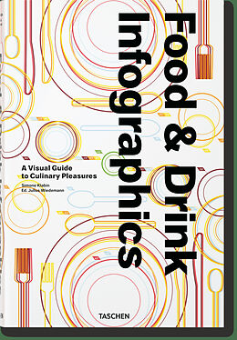 Fester Einband Food &amp; Drink Infographics. A Visual Guide to Culinary Pleasures von Simone Klabin