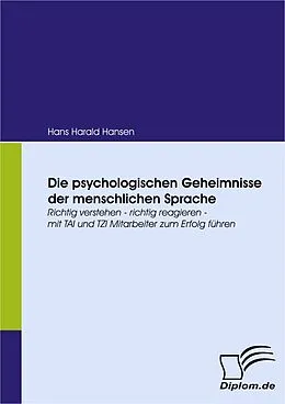E-Book (pdf) Die psychologischen Geheimnisse der menschlichen Sprache von Hans H. Hansen