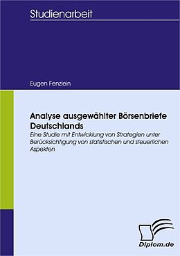 E-Book (pdf) Analyse ausgewählter Börsenbriefe Deutschlands von Eugen Fenzlein