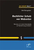 E-Book (pdf) Rechtlicher Schutz von Webseiten von Olaf Borngräber